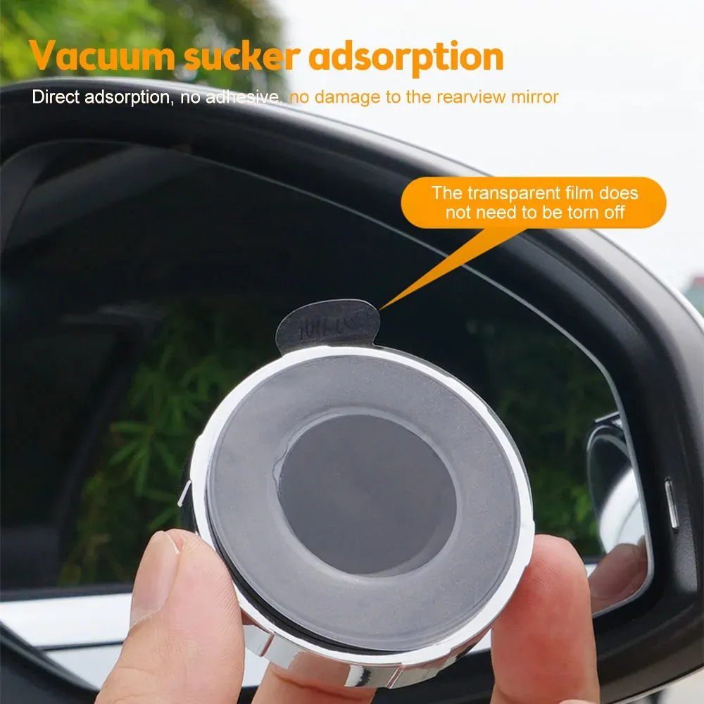 Blind Spot Car Mirror Rearview Convex Side Mirrors for Cars SUV Truck Van Rear View HD Glass Rotate Adjustable Wide Angle | Lazada